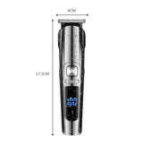 5 In1 Mens Electric Hair Trimmer Rechargeable Waterproof Hair Clipper Portable Beard Shaver Shaving Machine Razor Nose Trimmer