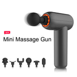 Deep Muscle Massage Gun Electric Massager Muscle Stimulator Pain Relief Body Slimming Fitness Percussion Massager LCD Display