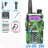 Original Baofeng UV 5R 10KM CB Ham Radio Station Two-way Amateur VHF Powerful 8W /5W UV-5R Walkie-talkie Hunting Radios