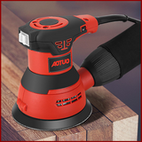 125mm Random Ortbital Round Electric Sander Wood Grinder Polishing Grinding Sanding Machine 6 Speed Floor Car Polisher Machine