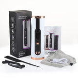 Ceramic Automatic Hair Curler Cordless for Beach Waves Hair Styling Tools Adjustable Temperature Rotating Iron Curling Wand