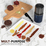 Coffee Grinder Electric Coffee Bean Grinder USB-C Rechargeable Blade Coffee Grinder for Coffee, Spices, Nuts