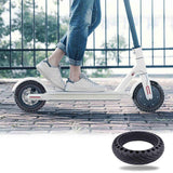 Scooter Tire Solid Rubber Scooter Tire Honeycomb Tyre Replacement Strong Grip Shock Absorbent Tires For Xiaomi 1S/M365/PRO