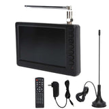 Mini TV LEADSTAR 5 Inch Digital Television ATSC TV Portable Digital TV for Car Camping Kitchen US Plug 110‑220V ATSC Portable