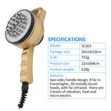 Micro Electrical Far Infrared Physiotheraphy Vibration Massage Machine Multifunctional Preserving Health Device for Shaping Body
