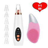 Face Blackhead Remover Vacuum Pore Ance Pimple Removal Cleaner Ultrasonic Skin Brush Cleaning Tool Suction Beauty For Women men