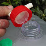 20L PVC Foldable Water Container Bags Outdoor Camping Water Bucket Hiking Survival Water Storage Bag Collapsible Water Container