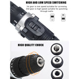 12V Cordless Drill Electric Screwdriver Lithium Battery Household DIY Power Tools Multifunction Drill Электро-инструменты