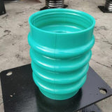 Rammer Bellow for Wacker Bs500 Bs50-2 Bs50-4 0177355 Id135 / 124 Mm, H210 Mm Green