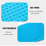 Magic Silicone Brushes Bath Towels Rubbing Back Mud Peeling Body Massage Brush Shower Extended Scrubber Clean Skin Exfoliating