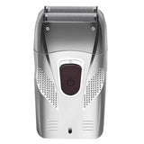 Electric Shaver For Men Razor Hair Removal Beard Trimmer Usb Cable Retro Reciprocating Double Cutter Head