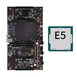 BTC Mining Motherboard X79 H61 5X PCI-E 8X LGA 2011 DDR3 Support 3060 3080 Graphics Card with E5 2620 CPU for BTC