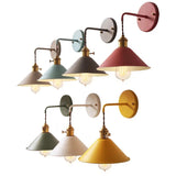 Nordic simplicity LED macarons colorful wall light home improvement bed room foyer study bedside aisle children Room wall lamp