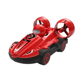 New 2.4G RC Water Land Amphibious 2 in1 Hovercraft Speedboat Drift 1:5 Car Waterproof Recharge High Speed Car Toys For Boy Gift