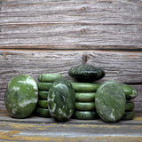 Tontin Jade glaze hot stone massage Set massager back massageador Health Care stones for massage spine basalt lava stone spa