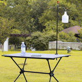 Lamp Bracket Detachable Lantern Stand Lamp Camping Lamp Bracket Lamp Holder Dual Hanger Lamp Holder Portable Camping Accessory