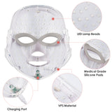 7 Colors Light Therapy Facial Mask Touch Electric LED Photon Skin Rejuvenation Acne Freckle Removal Anti Wrinkle Skincare Beauty