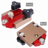 Table Saw &amp; Router Table Fast Cutting Milling Limiting Fence Adjustable Positioning Tool for Woodworking T Slot Miter Track
