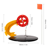 2pcs Portable Winter Ice Fishing Rod Tip-Up Flags Indicator Ice Fishing Tackle Gear