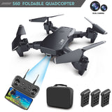 2021 Hot Sale S60 Remote-Controlled Unmanned Vehicle 4K HD Aerial Photography Four-Axis Aircraft Folding Model Aircraft