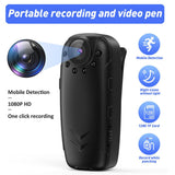 K36 Recording Camera 1080P  Wearable IR-Cut Night Vision Infrared Lamp Action Cam Support TF Card 1500mAh Battery Video Recorder