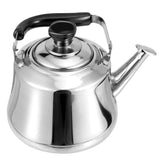 1pc Whistling Teakettle Induction Cooker Kettle Stainless Steel Boiling Water Kettle With Filter Screen 1.5L/1L