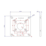 Aluminium Router Table Insert Plate Woodworking Benches Wood Router Trimmer Models Engraving Machine for RT0700C Universal