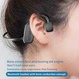 Bone Conduction Earphone G2 Wireless Bluetooth Headphone HIFI TWS Sports Waterproof Earphone With Mic SD Support 16G TF Card