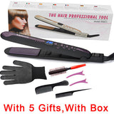 3311 LCD Display Tourmaline Ceramic Plates Flat Iron Straightening Irons Styling Tools Professional Hair Straightener