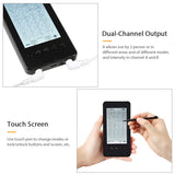 Massager Rechargeable TENS Unit Dual-Channel EMS Muscle Stimulator 28-Mode Pulse Massager with 20 Strength Levels/Touch Screen