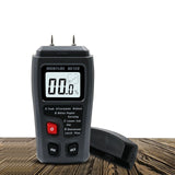 Wood Moisture Tester Wood Moisture Detector with Display Two-pin Digital Moisture Meter Large LCD Character Display Tools