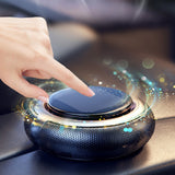 Aromatherapy Car Solar Rotating Suspension Air Freshener Panel Perfume Auto Diffuser Fragrance Aroma Perfume Ornament