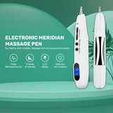 Handheld Acupoint Massage Pen TENS Point Detector LCD Display Electric Acupuncture Pen Pain Relief Stimulator Device