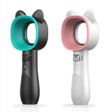 Outdoor Usb Rechargeable Fan Portable Bladeless Fan Handheld Mini Cooler No Leaf Handy Cooling Fan Small Fan Mini Charging