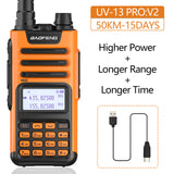 BaoFeng UV-13 PRO Powerful 999 Channel Walkie Talkie CB Radio Long Range Upgrade of UV-5R Portable Radio Hunt City USB Charger