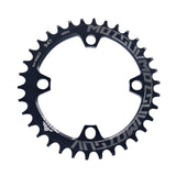 Chainring Chain Wheel Crankset 94+96BCD Round Shape Bicycle Crank Single Plate for Outdoor Cycle Biking Entertainment