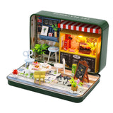 CUTEBEE Doll House Miniature DIY Dollhouse With Furnitures Wooden House Casa Toys For Children Birthday Gift Z007