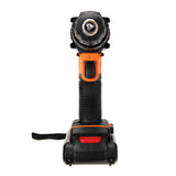 Rechargeable 21V Electric Drill Cordless 2 Speed Adjustable Wireless Electric Screwdriver 18+3 Clutch Setting Power with Battery