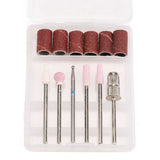 Electric Nail Drill Machine White Nail Grinding Machine 35000RPM LCD Adjustable Portable for Manicurist for Salon