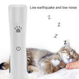 Dog Nail Grinder Pet Nail Clipper USB Electric Painless Cats Dogs Paws Grooming Trimmer With LED Light 3-Speed Low Noise