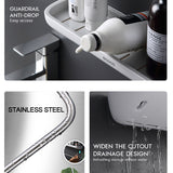 Adhesive Bathroom Shelf Organizer Wall Mounted Shampoo Spices Shower Storage Rack Holder Bathroom Accessories