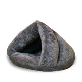 Pet bed for Cats Dogs Soft Nest Kennel Bed Cave House Sleeping Bag Mat Pad Tent Pets Winter Warm Cozy Beds  2 Size S L 3 Colors