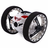 New Upgrade Version Jumping Bounce Car SJ88 RC s 4CH 2.4GHz  Sumo   W Flexible Wheels Remote Control Robot