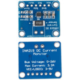 5pcs CJMCU-219 INA219 I2C Interface Bidirectional DC Current Power Monitoring Sensor Module for Arduino Raspberry Pi