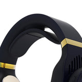 Mini Neck Fan Portable Air Conditioning Bladeless USB Rechargeable Leafless Wearable Neckband Fan With Warm Heater