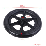 2pcs 8" Wheelchair Casters Small Cart Rollers Chair Wheels Accessories