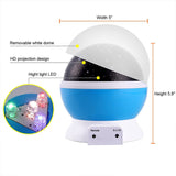 LED Rotierenden Stern Projektor Fernbedienung Neuheit urlaub Beleuchtung Mond Sky Rotation Kinder Kindergarten Nacht Licht Batt