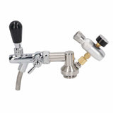 Beer Keg Regulator Corrosion Resistance Stainless Steel Beer Keg Dispenser Odorless for Restaurant