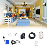 Active Loop Antenna GRC30 2In1 Short Wave Receiving Antenna Kit with Power Box 0.1-180MHZ for Radio Enthusiasts,US Plug