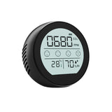 NDIR CO2 Carbon Dioxide Meter Humidity Temperature Detection Tool Intelligent Home Desktop Indoor Outdoor Air Quality Monitor